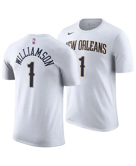 Мужская футболка Nike Zion Williamson Pelicans, белая