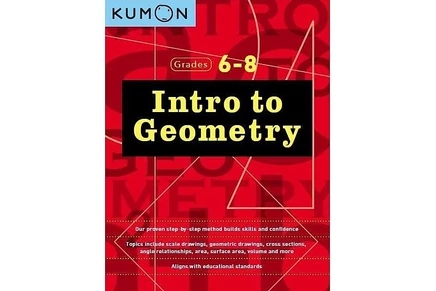 Рабочая тетрадь по геометрии Kumon для 6–8 классов