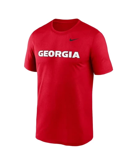 Мужская футболка Nike Georgia Bulldogs Prime Time Legend с надписью Wordmark от Nike red