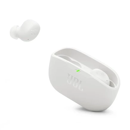 Беспроводные наушники JBL Vibe Buds 2 True Wireless белого цвета