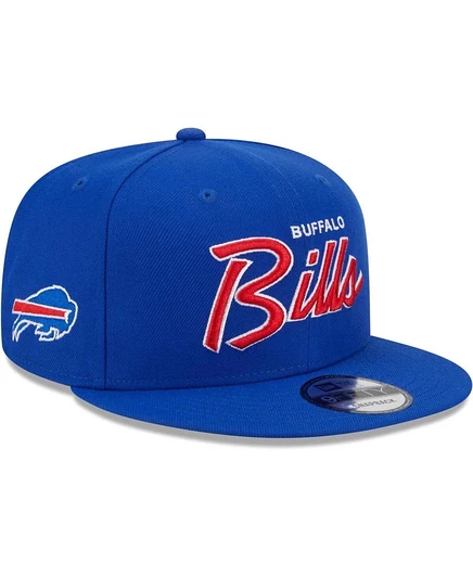 Мужская кепка New Era 9FIFTY Buffalo Bills Main Script, синяя