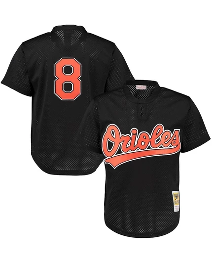 Мужская джерси Mitchell & Ness Cal Ripken Jr., черная