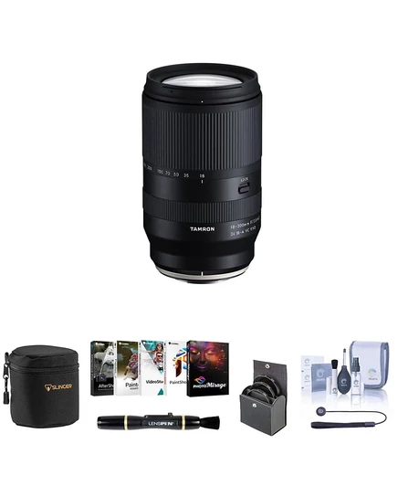 Объектив Tamron 17–70 мм f/2.8 VC RXD для Fujifilm X, черный