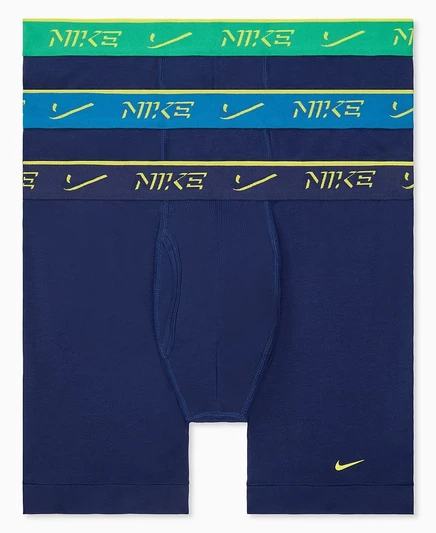 Мужские боксеры-брифы Nike Dri-FIT, 3 шт., разноцветные