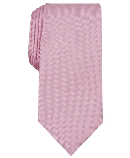 Мужской галстук Perry Ellis Oxford Solid, розовый