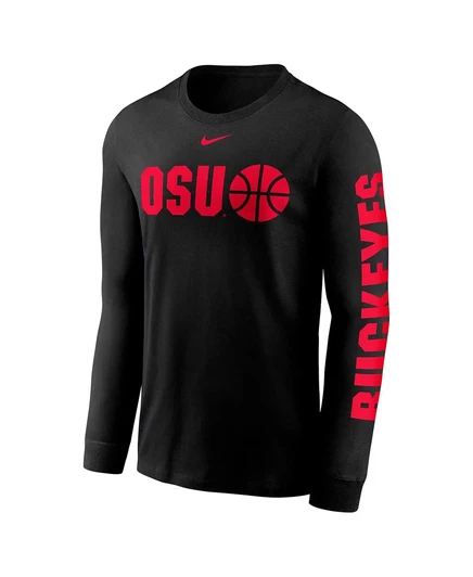 Мужская футболка Nike Ohio State Buckeyes, черная