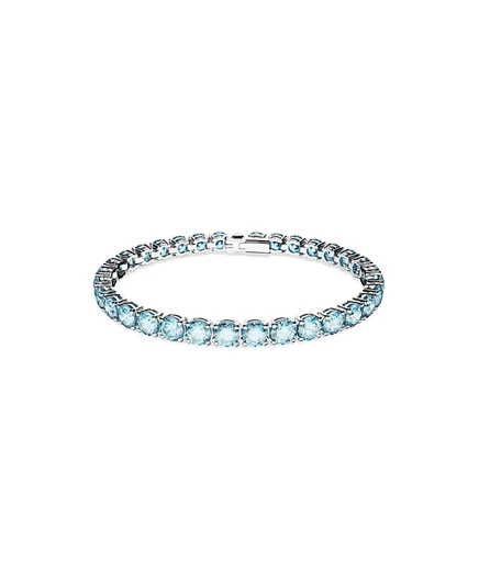 Браслет Swarovski Matrix Tennis с камнями, голубой