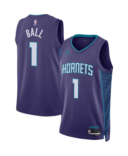 Мужская баскетбольная майка Jordan LaMelo Ball Statement Edition, фиолетовая