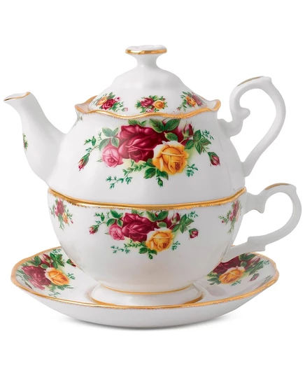 Чайный набор Royal Albert Old Country Roses, белый
