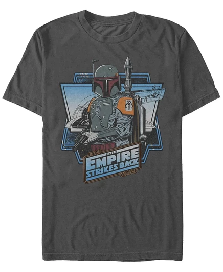 Мужская футболка Fifth Sun Star Wars Boba Fett, угольная