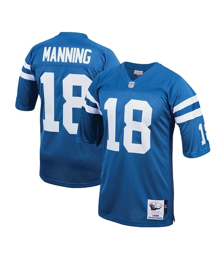 Мужское джерси Mitchell & Ness Peyton Manning 1998, синее