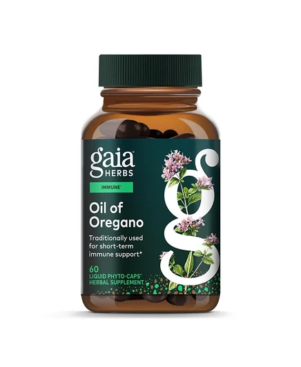 БАД Gaia Herbs Oil of Oregano, 60 капсул