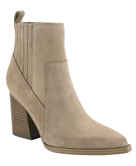  Женские ботильоны-платья Marella с острым носком dark natural suede