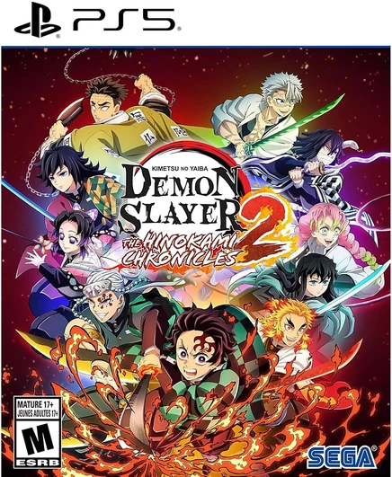 Видеоигра Sega Demon Slayer: Hinokami 2 для PS5, мульти