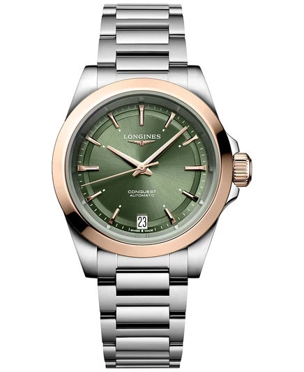 Женские часы Longines Conquest автомат 34 мм