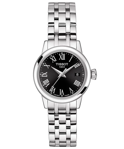 Женские часы Tissot Classic Dream 28 мм, черные