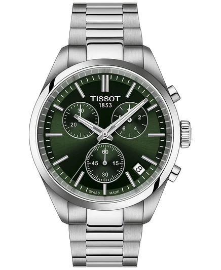 Мужские часы Tissot PR 100 хронограф, 40 мм, сталь