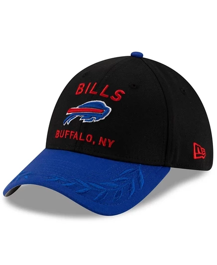 Мужская бейсболка New Era 39THIRTY Buffalo Bills, черно-синяя