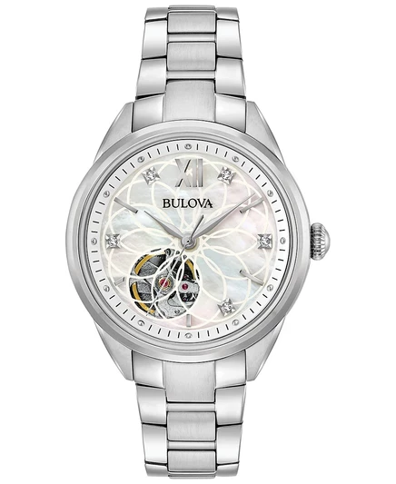Женские часы Bulova 96P181, автоматические, 34 мм