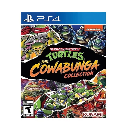Видеоигра Konami TMNT: Cowabunga Collection PS4, белая
