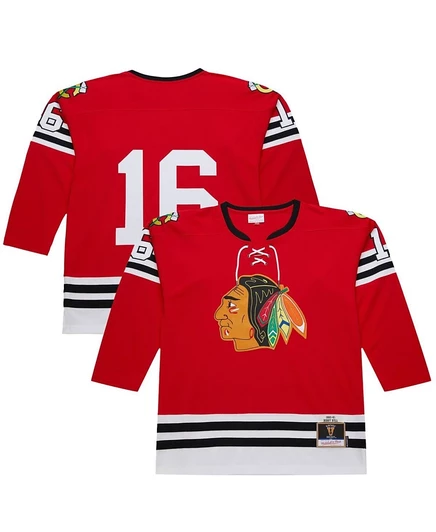 Мужская хоккейная джерси Mitchell & Ness Bobby Hull, красная