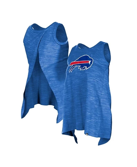 Женская майка больших размеров New Era Bills, синяя