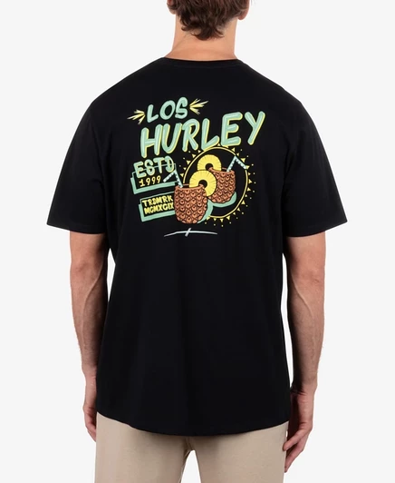 Мужская футболка с коротким рукавом Pina Express от Hurley black