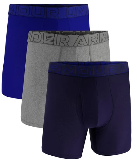 Мужские трусы-боксерки Under Armour 3 шт. 6″, синие