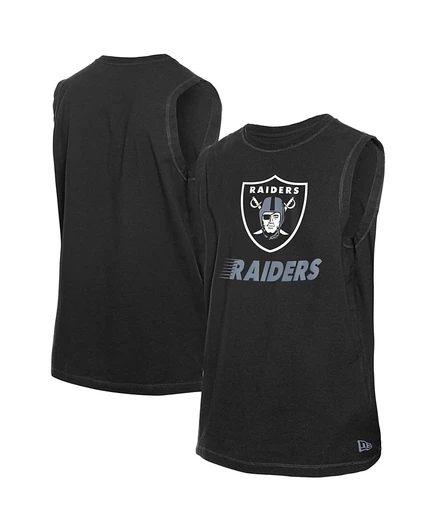 Мужская майка New Era Leisure Collection Las Vegas Raiders, черная