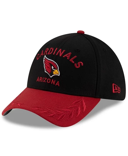 Мужская кепка New Era 39THIRTY Cardinals, черно-красная