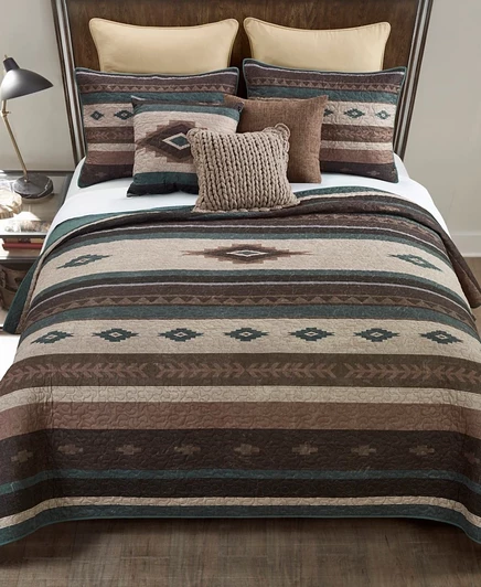 Комплект стеганых одеял Donna Sharp Sierra Vista из 3 предметов, Королева