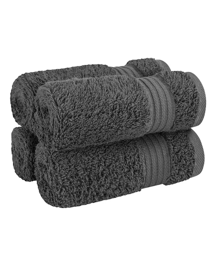 Набор из 4 турецких полотенец American Soft Linen Bekos, серый