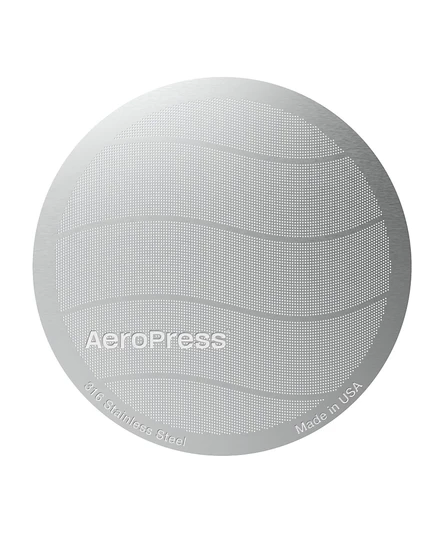 Фильтр для Aeropress из нержавеющей стали, белый