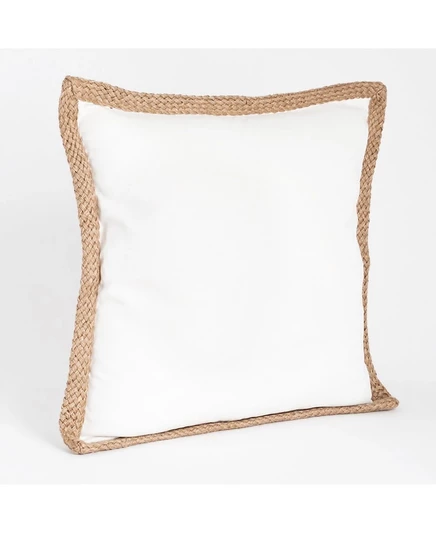 Подушка Saro Lifestyle Braided Jute 51×51 см, айвори