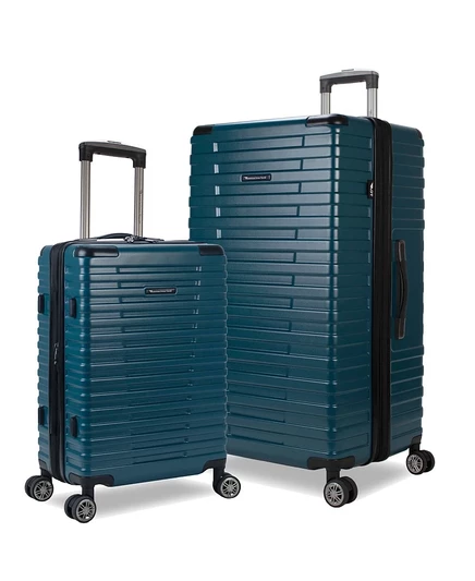 Набор чемоданов American Green Travel Titan, 2 шт., зеленый