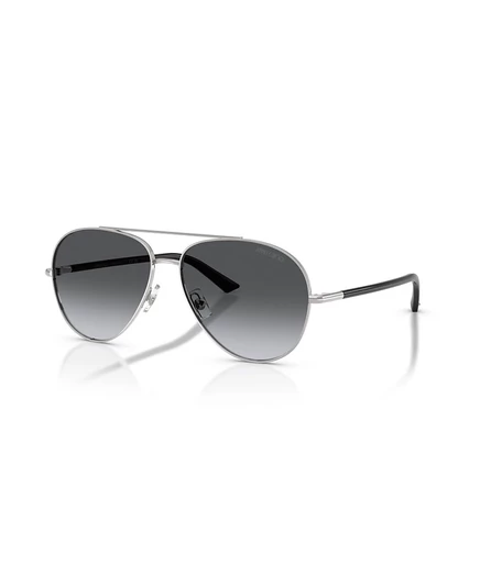 Женские солнцезащитные очки Jimmy Choo JC4026, серебристые