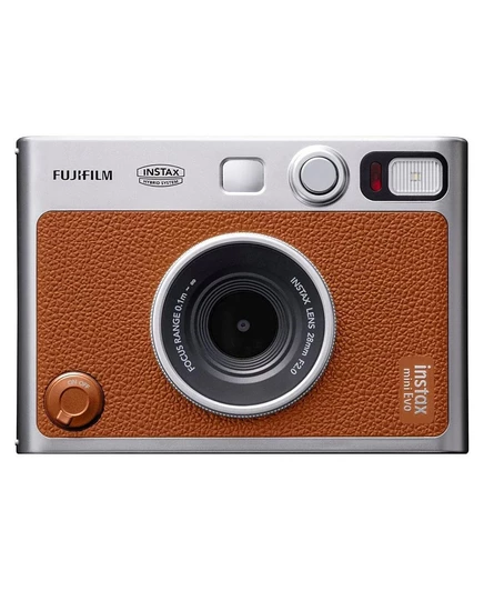 Мгновенная камера Fujifilm Instax Mini Evo, коричневая
