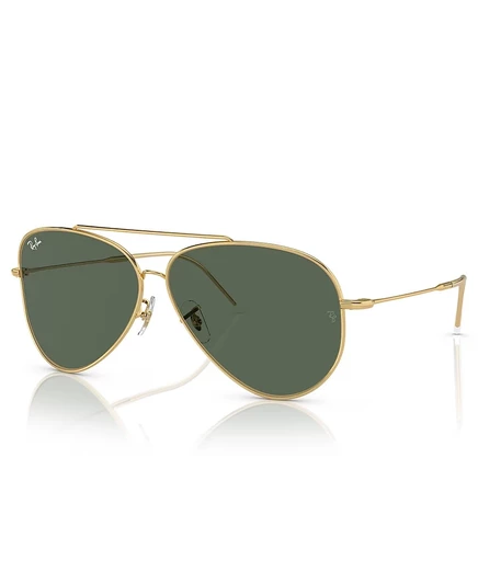 Унисекс солнцезащитные очки Ray-Ban RBR0101 Aviator, золотистые