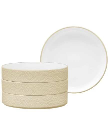 Глубокие тарелки Noritake Colortex, 4 шт., слоновая кость
