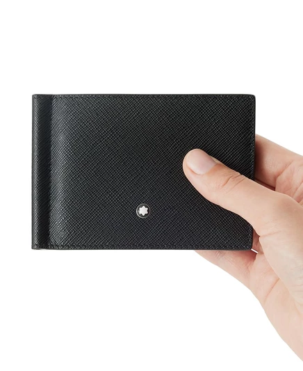 Портмоне Montblanc Sartorial из кожи, черное