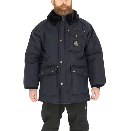 Мужская куртка RefrigiWear Iron-Tuff Siberian утепленная до −46°C, синяя
