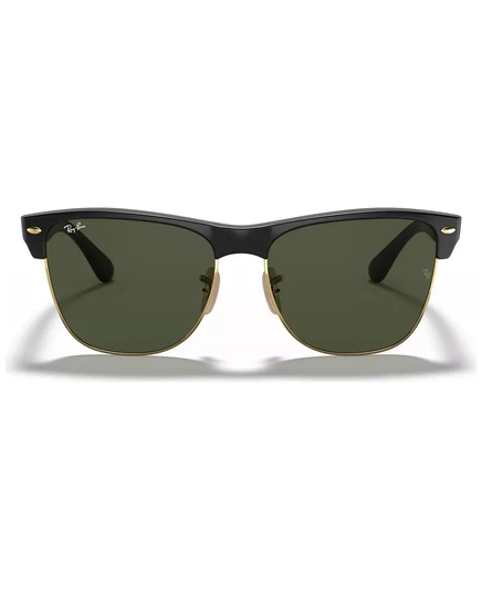  Солнцезащитные очки RB4175 CLUBMASTER ОВЕРСАЙЗ black shiny/green