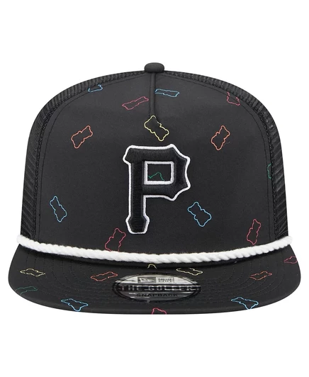 Мужская бейсболка New Era Pittsburgh Pirates, черная