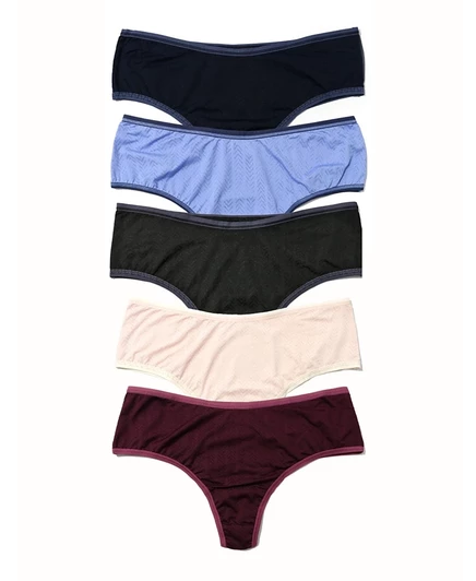Женские стринги Hanky Panky Move Calm 5 шт., мульти