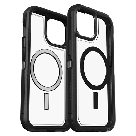 Чехол OtterBox Defender Pro XT Clear MagSafe для Apple iPhone 15 / iPhone 14 / iPhone 13 черный