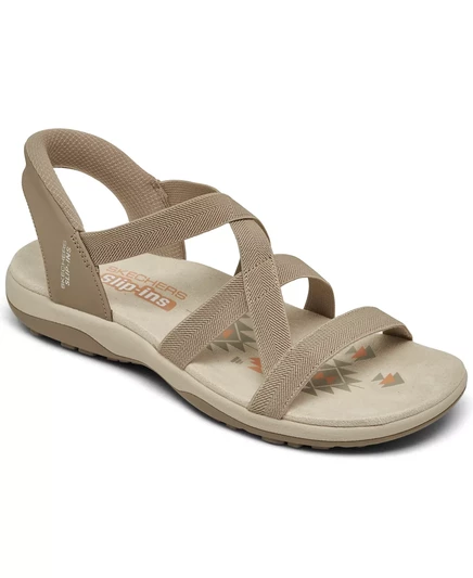 Женские слипоны: Спортивные сандалии для ходьбы Reggae Slim - Stretch Flex от Finish Line taupe
