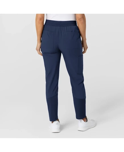 Женские спортивные брюки-скраб Wink W123 Flex-n-Reach navy