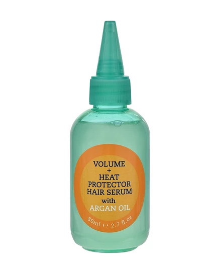 Сыворотка для волос PURECODE Volume + Heat Protector с аргановым маслом, 2,7 унции. понятно
