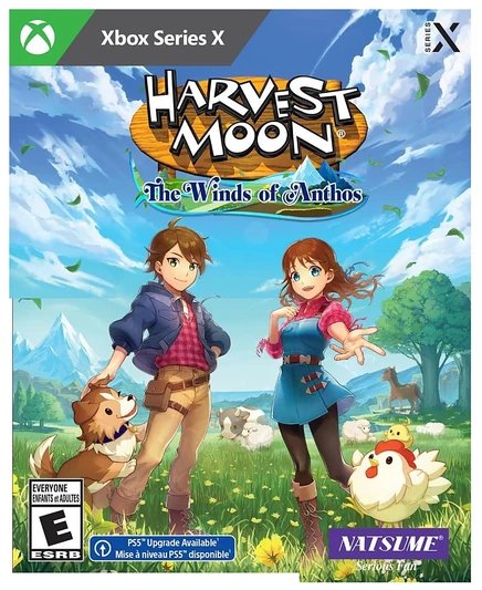Видеоигра Natsume Harvest Moon — The Winds of Anthos, Xbox