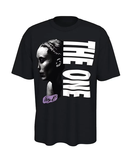 Мужская и женская футболка Nike Paige Bueckers Black 2025 WNBA Draft The One black